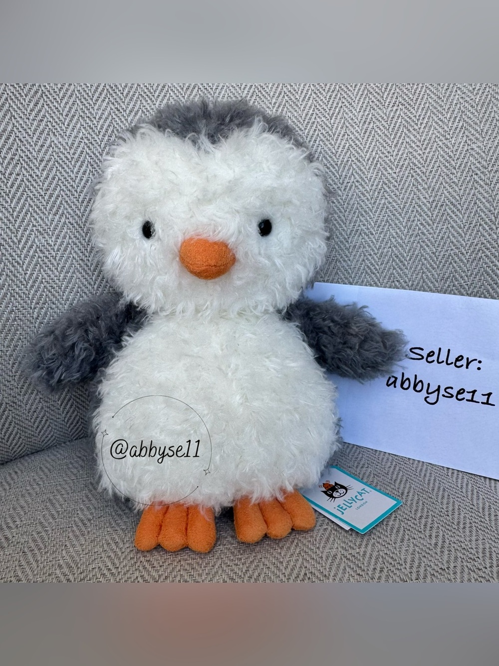 Jellycat Little Penguin - Authentic - Brand New With Tags - Fast Ship